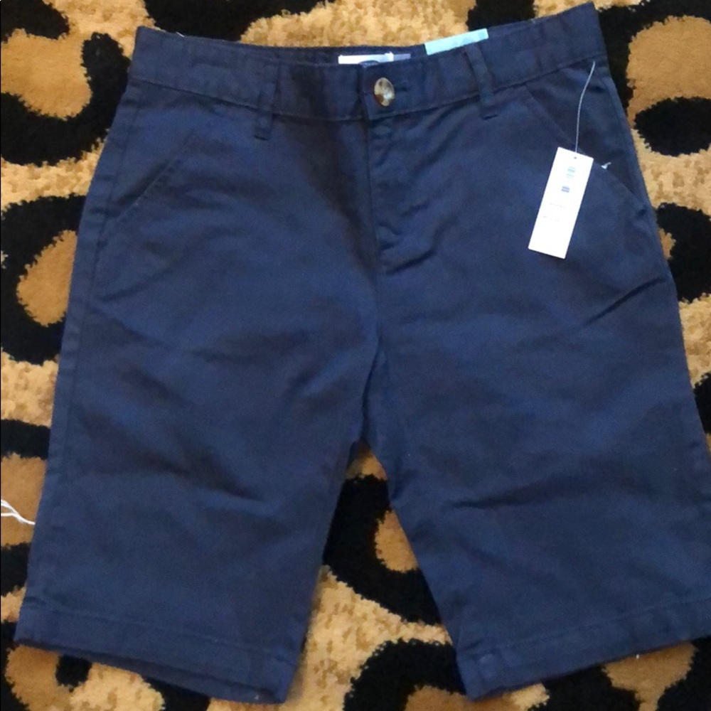 Old Navy-Navy Blue Uniform Bermuda Shorts